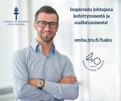 Hae Executive MBA-opiskelijaksi 16.9.2025 mennessä